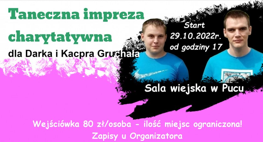 Będą bawić się i zbierać środki na leczenie Darka i Kacpra