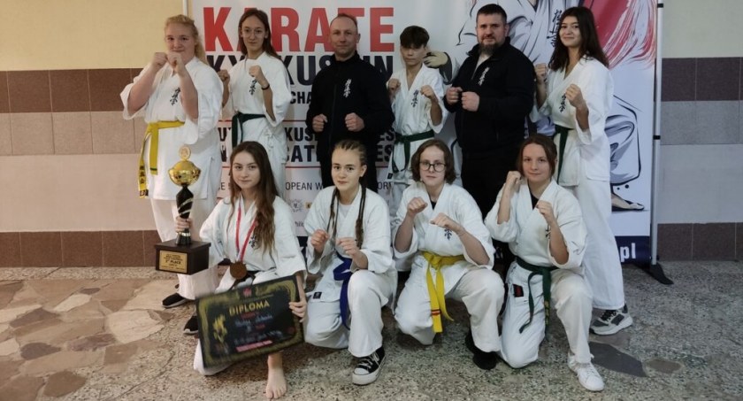 Paulina Lubecka z brązowym medalem Mistrzostw Europy Kyokushin