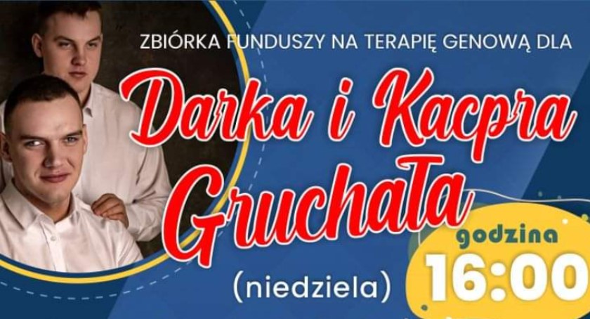 Kościerzyna. Zbiórka funduszy na terapię genową dla Darka i Kacpra