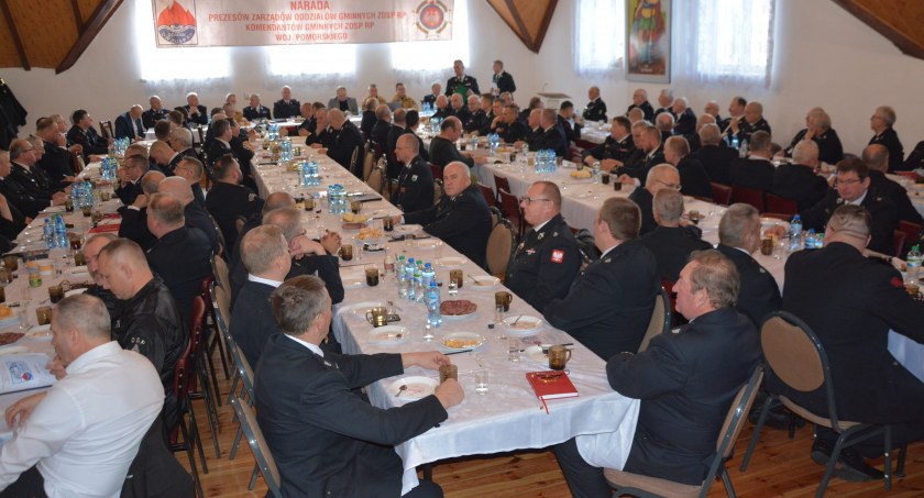 Strażacy z całego województwa podsumowali rok 2022 w Szymbarku