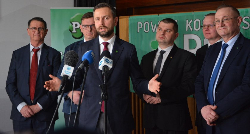 Lider PSL W. Kosiniak-Kamysz w Kościerzynie o 