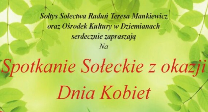 Raduń. Spotkanie sołeckie z okazji Dnia Kobiet 