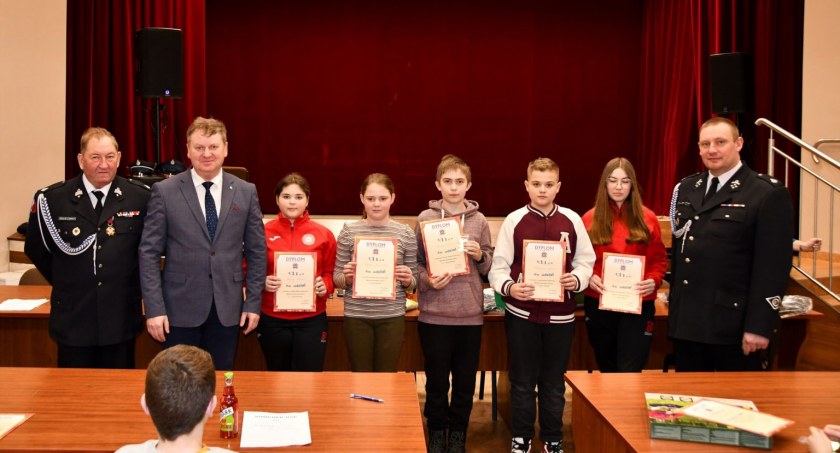 Wykazali się ogromną wiedzą z zakresu pożarnictwa