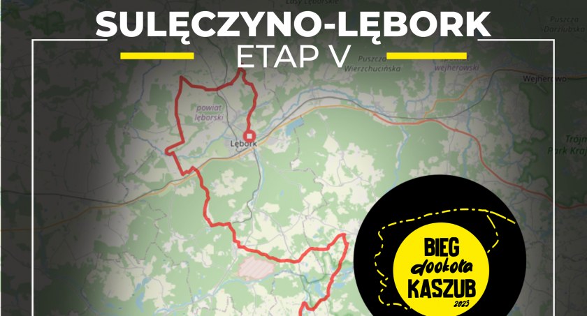 V etap Biegu Dookoła Kaszub. Sulęczyno - Lębork