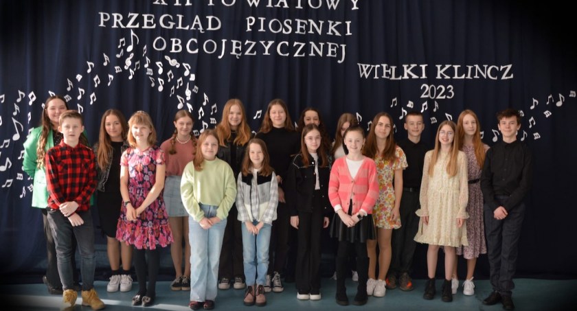Święto Piosenki Obcojęzycznej w Wielkim klinczu