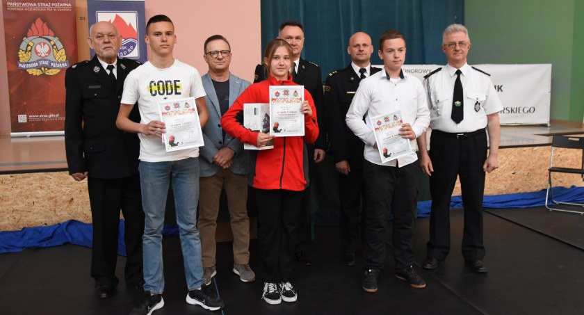 Znamy laureatów wojewódzkiego turnieju wiedzy pożarniczej