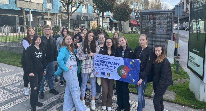 Uczniowie Budowlanki zdobywali wiedzę w Portugalii