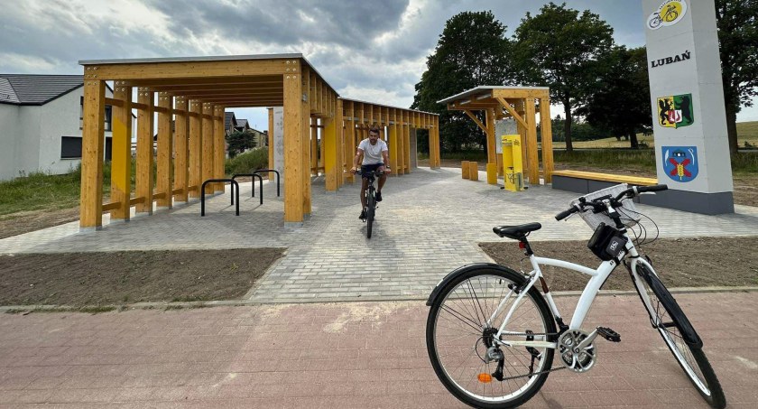 Lubań. Obiekt wybudowany z myślą o rowerzystach