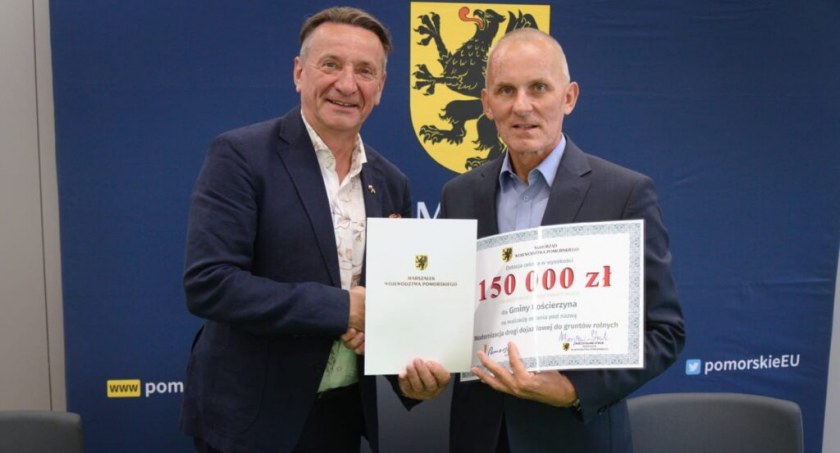 Nowe drogi w gminie Kościerzyna i Liniewo ułatwią życie rolnikom