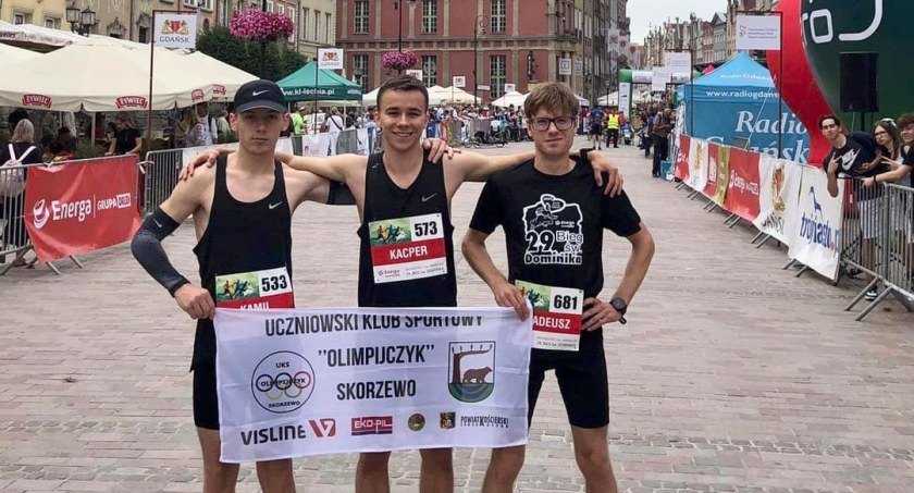 Udane starty zawodników Olimpijczyka podczas Biegu Św. Dominika