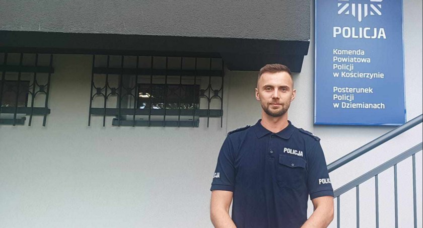 Chciała popełnić samobójstwo. Policjant podjął RKO i uratował kobietę