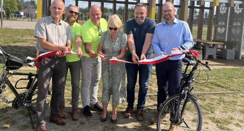 Kolejna wiata dla rowerzystów powstanie w gminie Kościerzyna