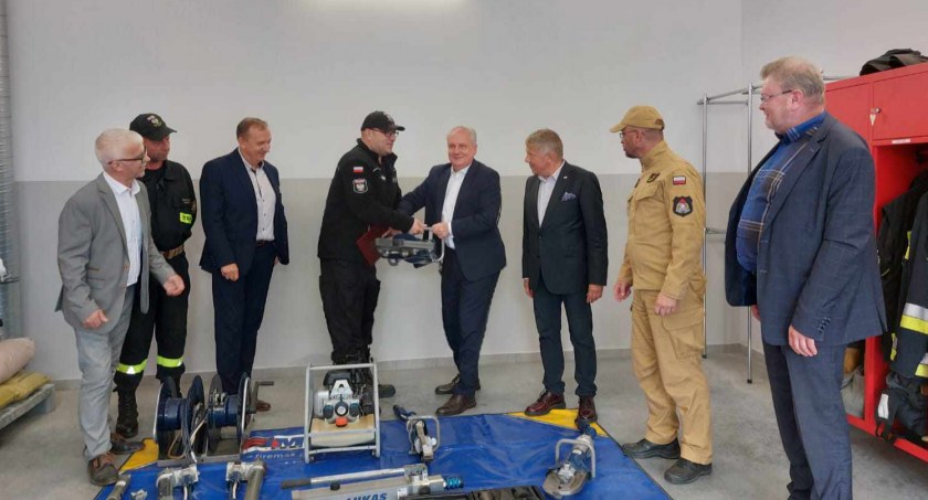 OSP Grabowo Kościerskie z nowym sprzętem