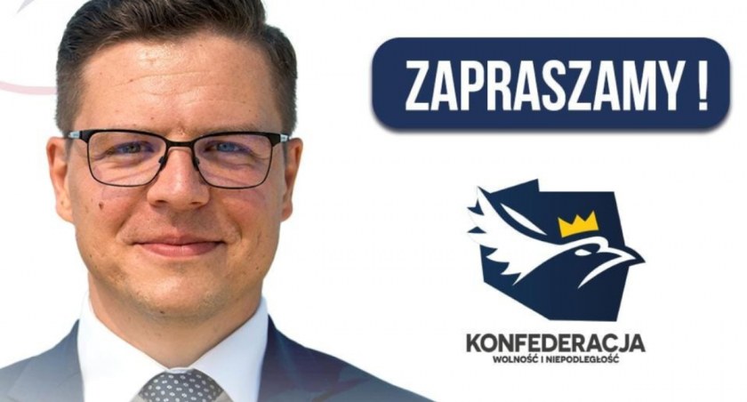 Kościerzyna. Spotkanie z liderem pomorskiej Konfederacji
