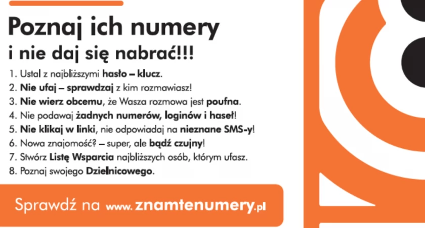 Poznaj ich numery i nie daj się nabrać!