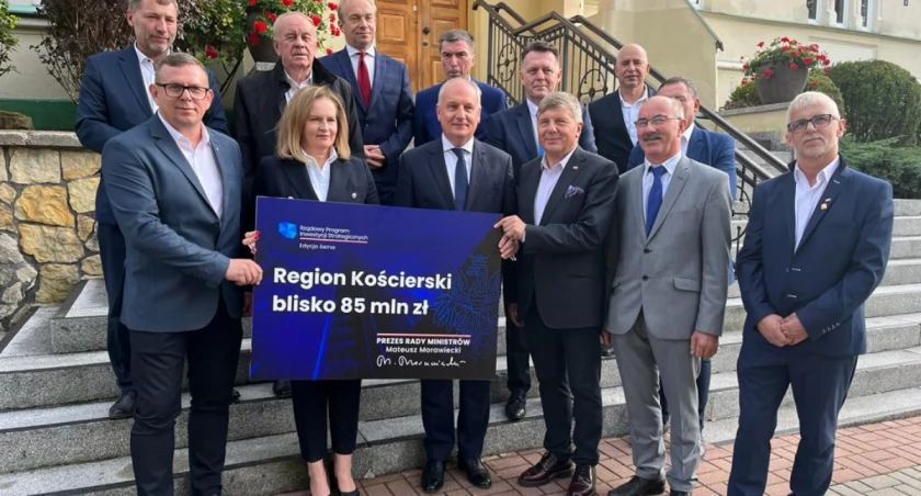 Kościerskie samorządy dostaną prawie 85 mln zł