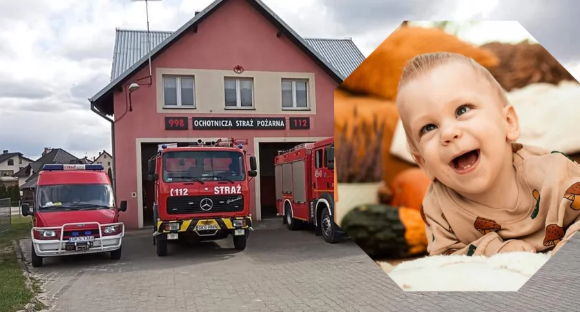 1,5 roczny Dorian walczy o sprawność - na pomoc ruszają strażacy