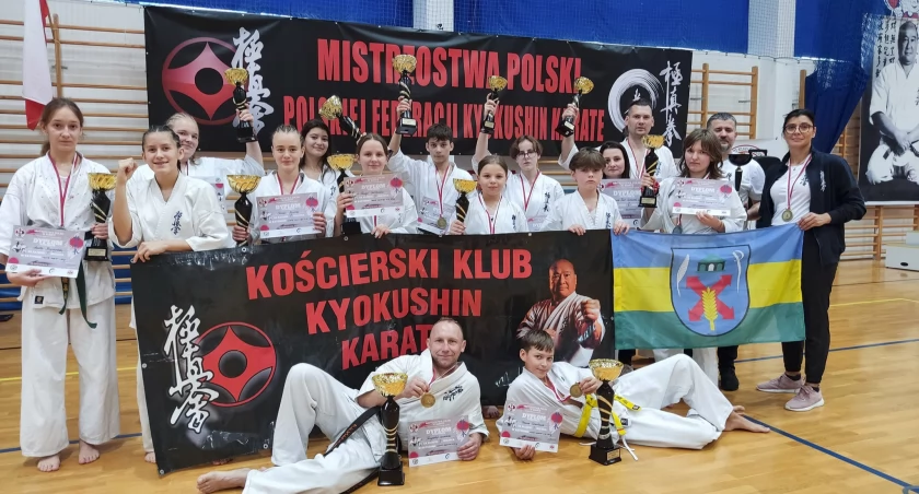 Drużyna Kościerskiego Klubu Kyokushin Karate mistrzem kraju