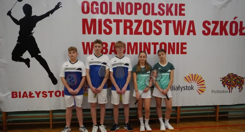 Uczniowie z Nowego Klincza należą do czołówki badmintonowej w Polsce