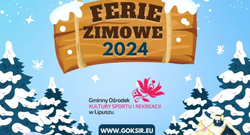 Ferie zimowe w gminie Lipusz