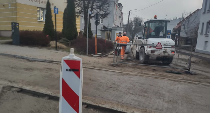 Utrudnienia drogowe w centrum Kościerzyny