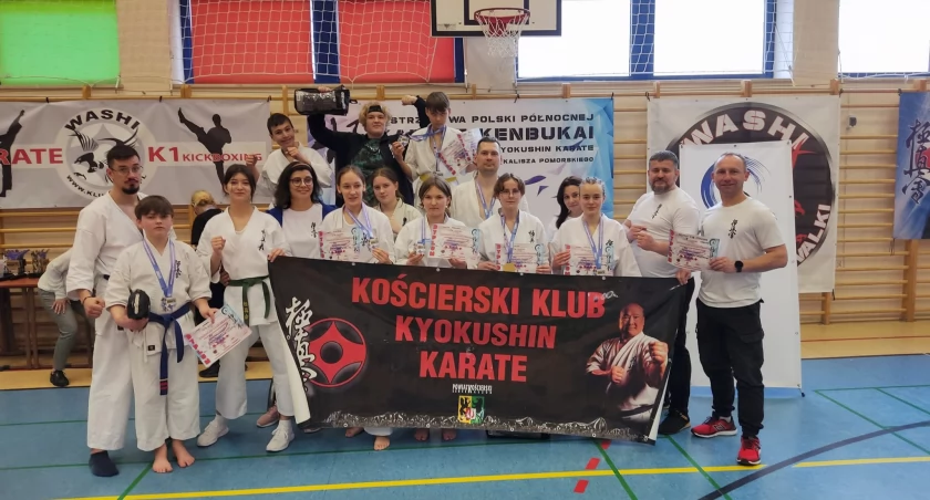 Zawodnicy Kościerskiego Klubu Kyokushin Karate w znakomitej formie
