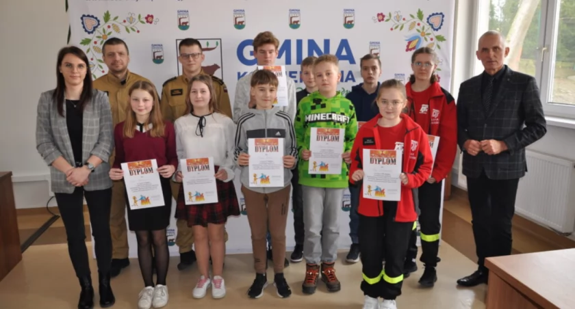 Turniej Wiedzy Pożarniczej. Uczniowie wykazali się ogromną wiedzą