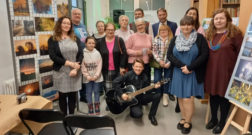 Fotograficzna wystawa w Bibliotece Pedagogicznej w Kościerzynie