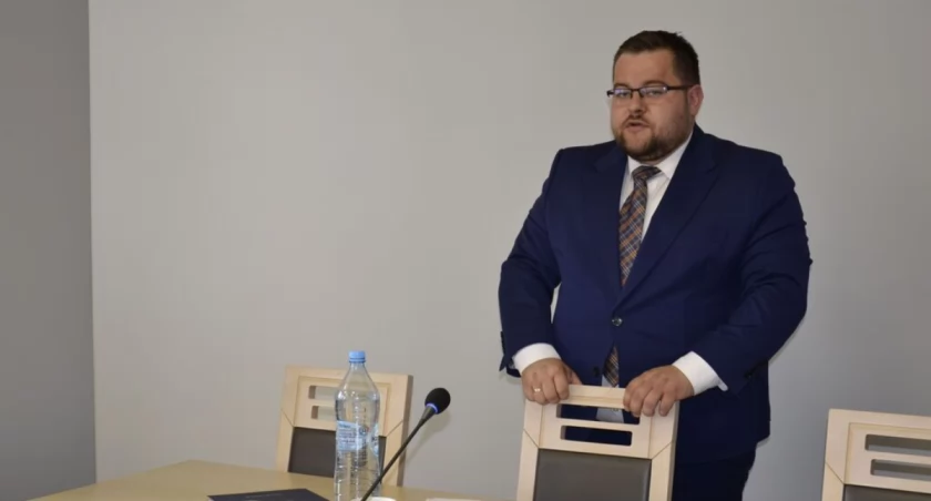 Krystian Kaszubowski pokieruje pracami Rady Gminy Dziemiany