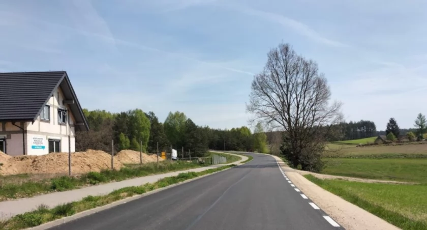 Droga do Łubiany zyskała zupełnie nowy blask