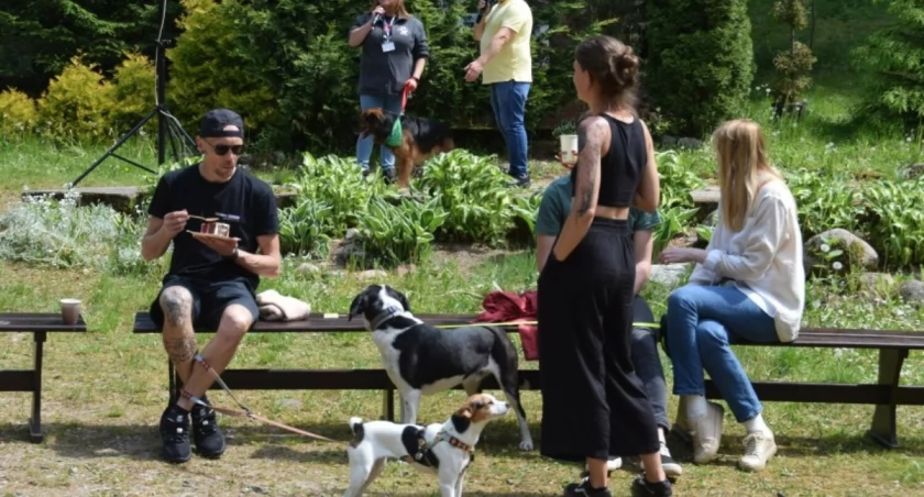 Piknik z psami w kościerskiej Strzelnicy