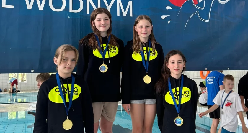 Worek medali i nowe rekordy życiowe zawodników KS Aqua Sport