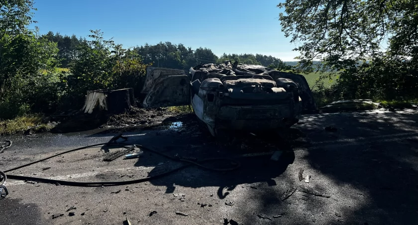 Tragedia w gminie Liniewo. Nie żyją dwie osoby [AKTUALIZACJA]
