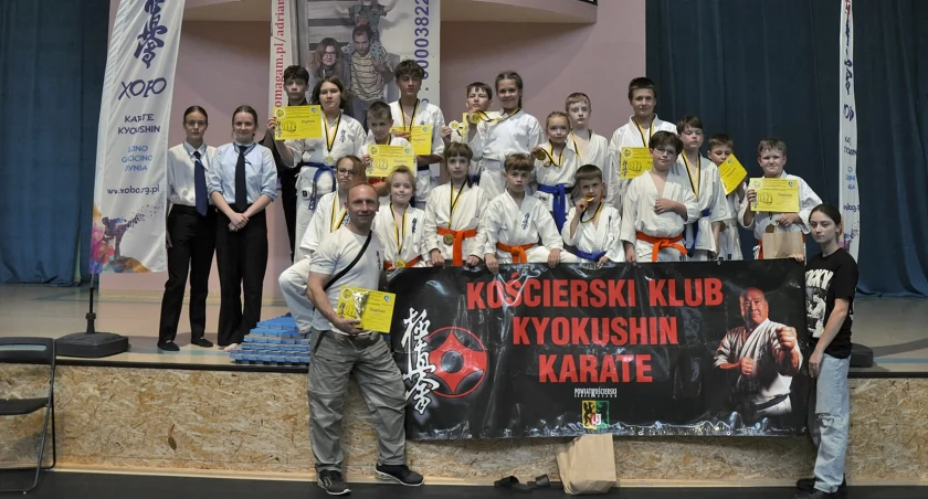 Kościerski Klub Kyokushin Karate najepszą drużyną ogólnopolskiego turnieju