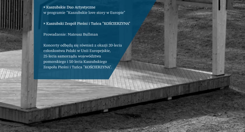 Otwarcie nowej estrady we wdzydzkim skansenie