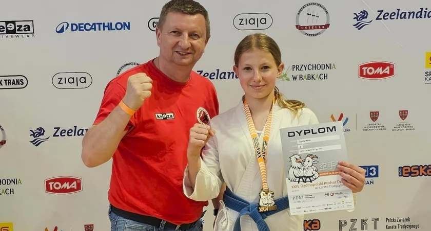 Marta Zgoda z Wiela z brązowym medalem Pucharu Polski w karate
