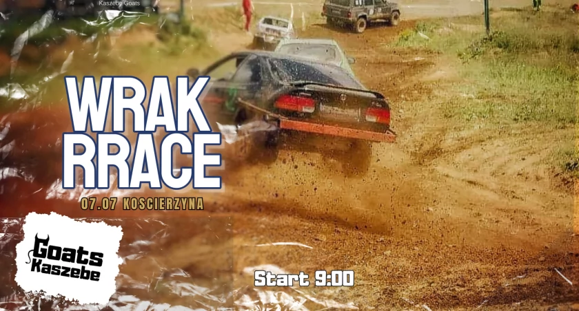 Wrak Race - motoryzacyjna rywalizacja w Kościerzynie 