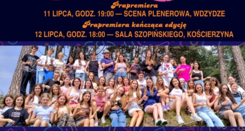 Wdzydze, Kościerzyna. Prapremiera musicalu 