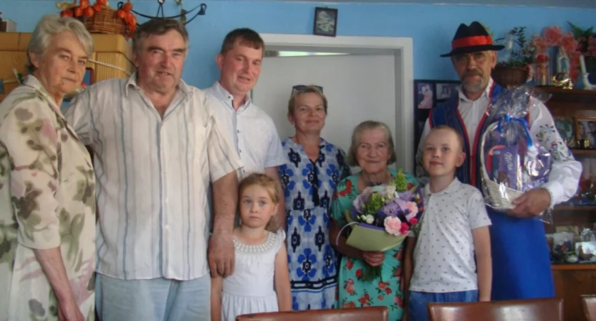Pani Władysława z Czarliny obchodziła 90. Urodziny