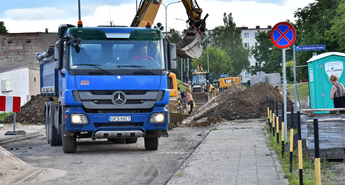 Kierowcy muszą się liczyć z utrudnieniami w ruchu w Kościerzynie 