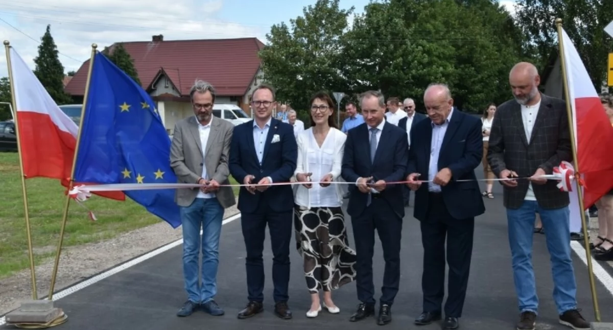 Mieszkańcy gm. Stara Kiszewa wreszcie doczekali się nowej drogi