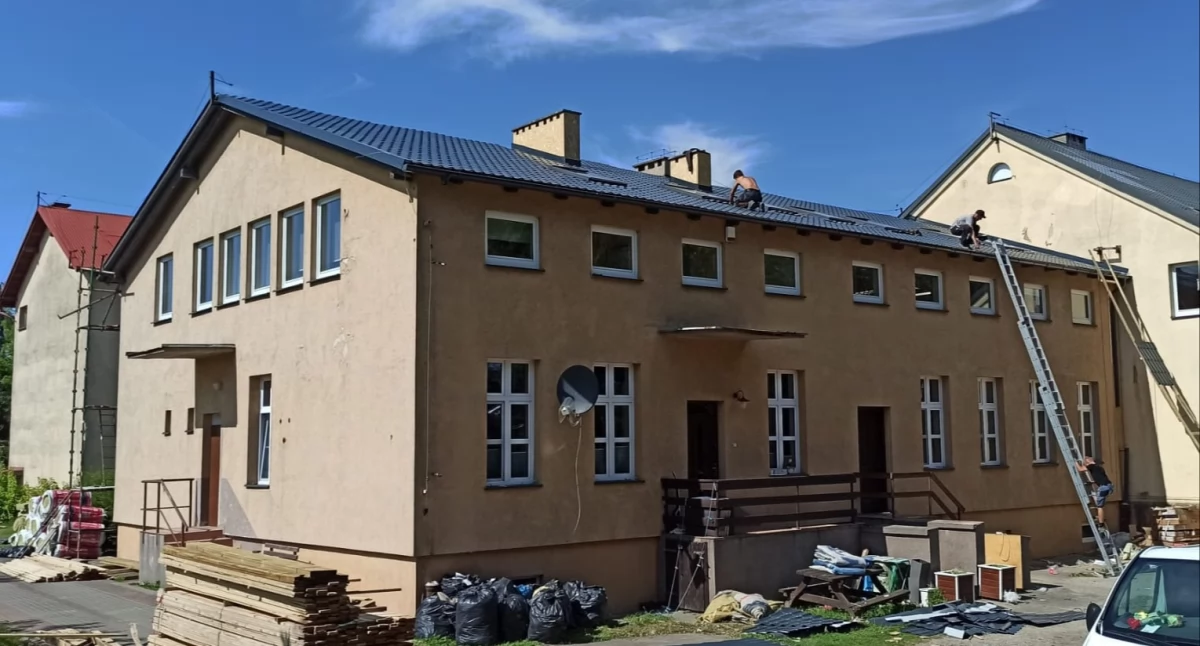 Trwa modernizacja kilku dróg w gminie Liniewo