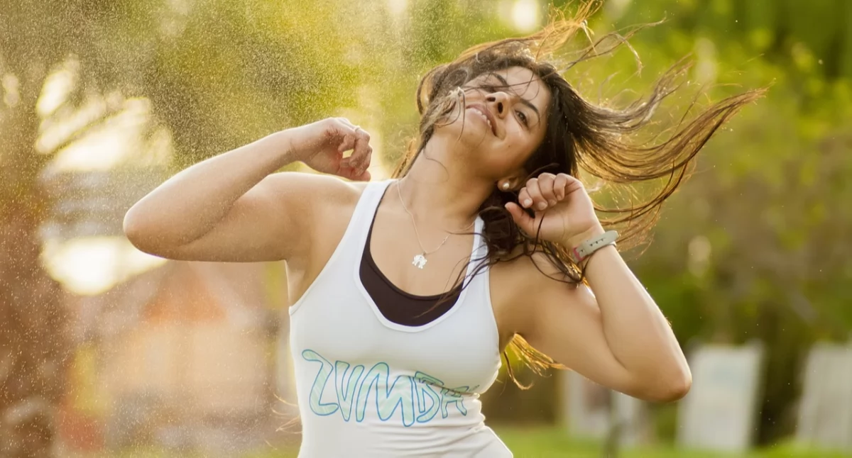Dziemiany. Zumba fitness - taneczne zajęcia na plaży