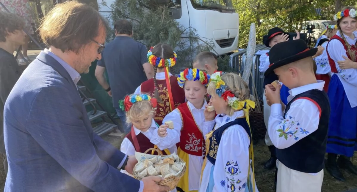 Grzybowo. Mieszkańcy gminy Kościerzyna dziękowali za tegoroczne plony