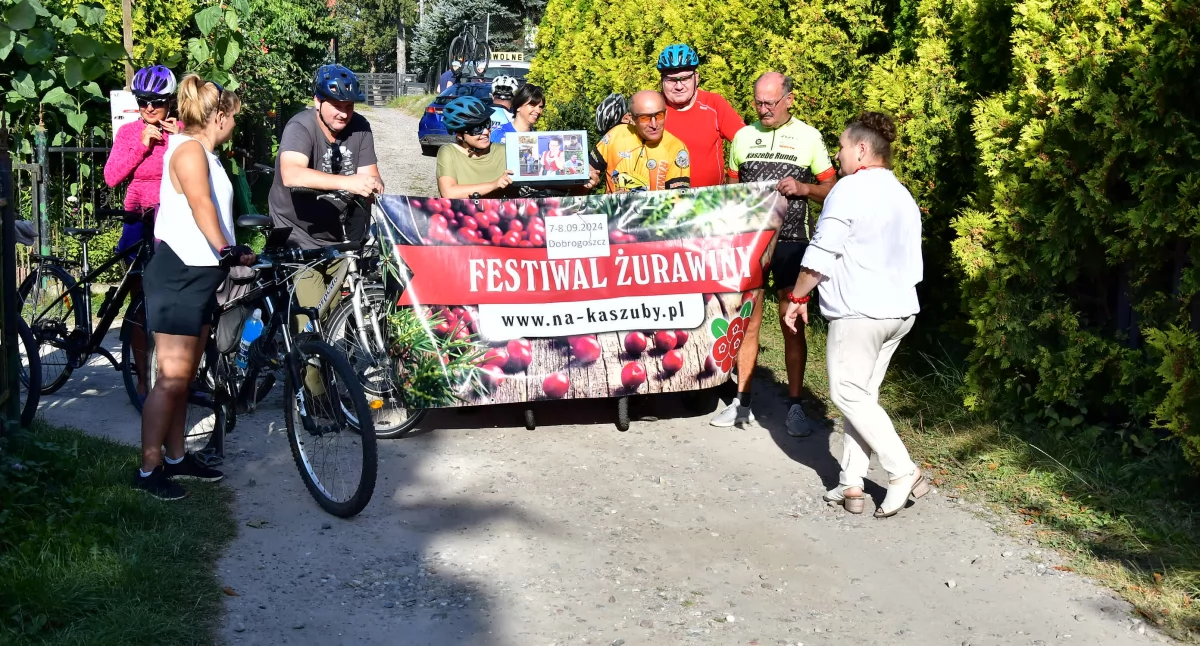 Rajd Szlakiem Kaszubskiej Żurawiny