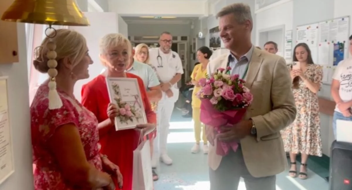 Wygrana walka z nowotworem! Dzwon Zwycięstwa zabrzmiał w szpitalu