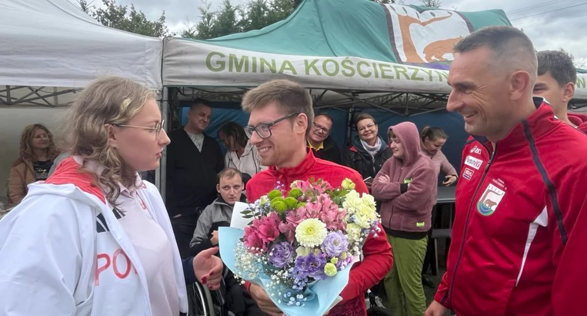 Przygotowali huczne powitanie dla Faustyny Kotłowskiej