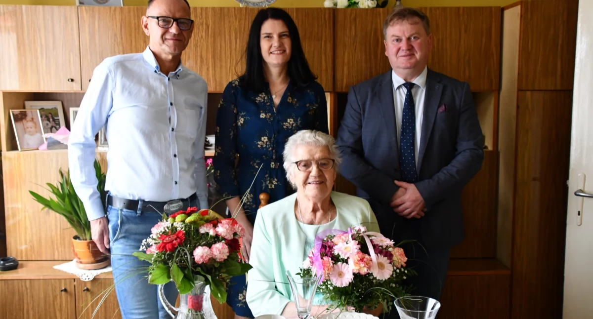 Wyjątkowy jubileusz mieszkanki gminy Liniewo