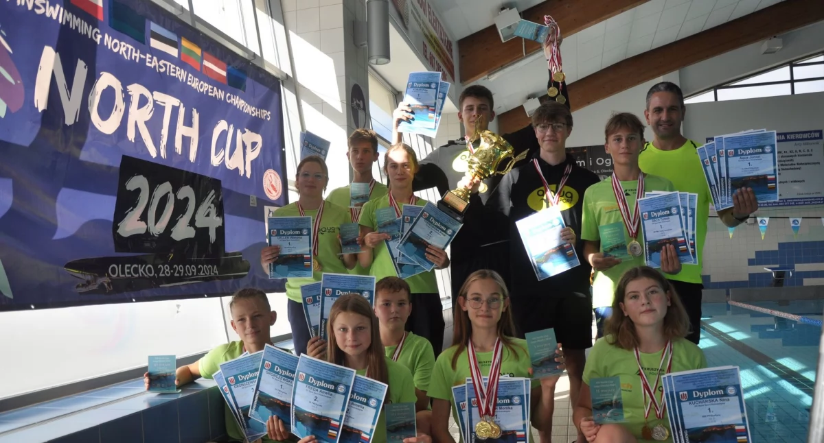 Wielki sukces pływaków KS Aqua Sport w europejskich zawodach!