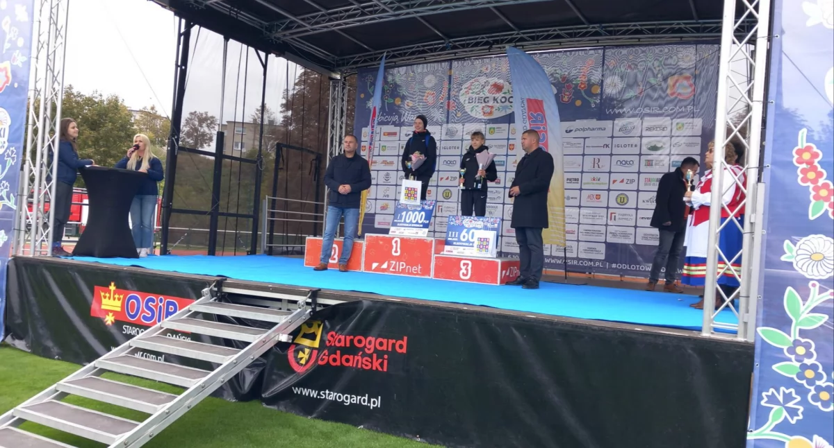 Olimpia Breza najlepsza w Biegu Kociewskim